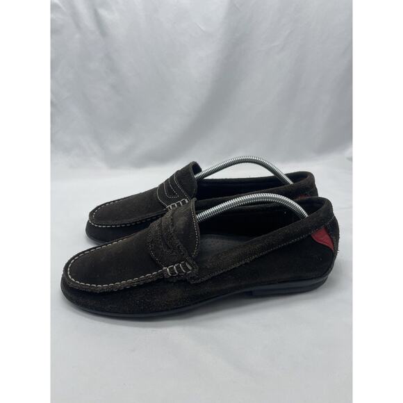 FootJoy Club Casual Brown Suede Comfort Penny Loafer 79038 Men’s Size 10 - Picture 4 of 10
